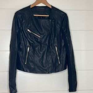 Faux Leather Moto Jacket
BLANKNYC